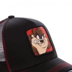 Casquette Trucker Looney Tunes Taz Snapback Noir Capslab