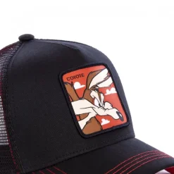 Casquette Trucker Looney Tunes Coyote Snapback Noir Capslab