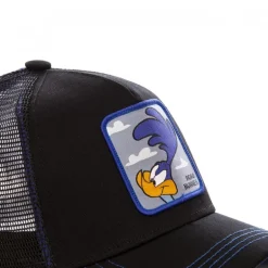 Casquette Trucker Looney Tunes Bip Bip Snapback Noir Capslab