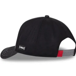 Casquette Trucker Looney Tunes Bugs Bunny Snapback Effet Denim - Noire - Capslab
