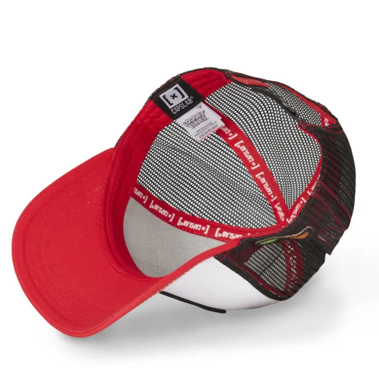 Casquette Trucker Looney Tunes Bugs Bunny Snapback - Blanche - Capslab