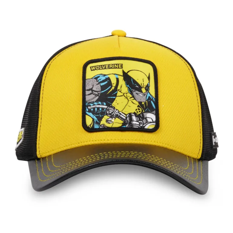 Casquette Trucker Marvel Wolverine Snapback - Jaune - Capslab