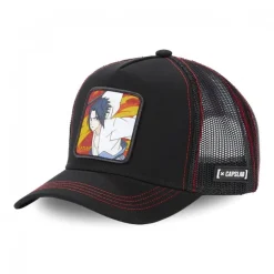 Casquette Trucker Naruto Shippuden Sasuke Snapback Noir Capslab
