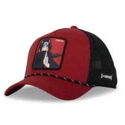 Casquette Trucker Naruto Shippuden Itachi Snapback - Rouge - Capslab