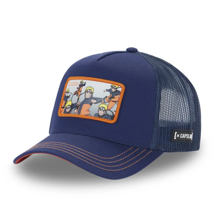 Casquette Trucker Naruto Shippuden Snapback - Bleue - Capslab