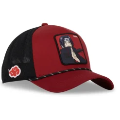Casquette Trucker Naruto Shippuden Itachi Snapback - Rouge - Capslab