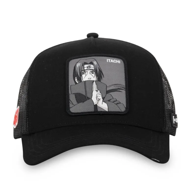 Casquette Trucker Naruto Shippuden Itachi Snapback - Noire - Capslab
