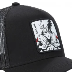 Casquette Trucker Naruto Shippuden Kakashi Snapback Noir Capslab