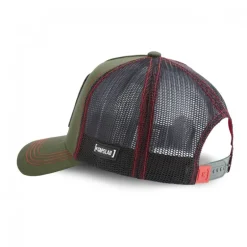 Casquette Trucker Naruto Shippuden Sasuke Snapback Gris Capslab