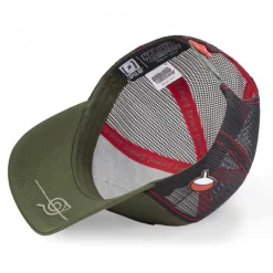 Casquette Trucker Naruto Shippuden Sasuke Snapback Gris Capslab