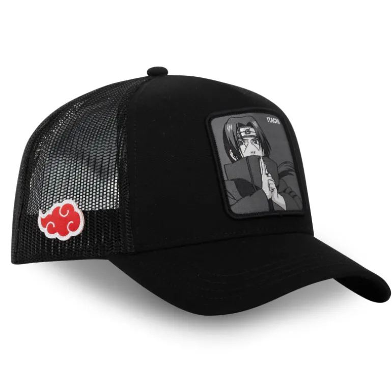 Casquette Trucker Naruto Shippuden Itachi Snapback - Noire - Capslab