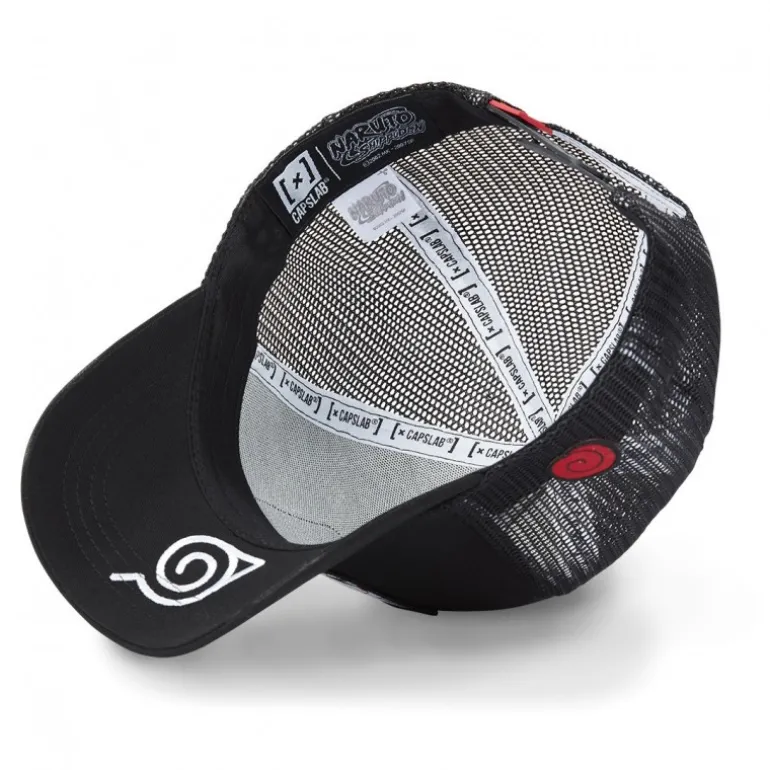 Casquette Trucker Naruto Shippuden Kakashi Snapback Noir Capslab