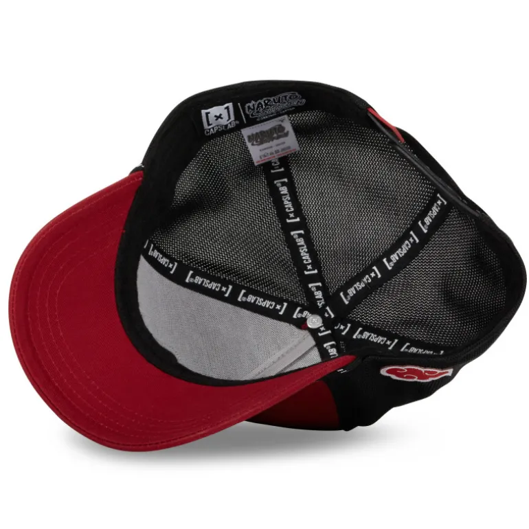 Casquette Trucker Naruto Shippuden Itachi Snapback - Rouge - Capslab