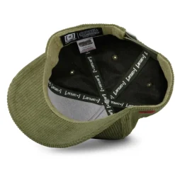 Casquette Trucker Naruto Shippuden Kakashi Snapback Velours Côtelé - Verte - Capslab
