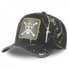 Casquette Trucker One Piece Snapback Noir Capslab