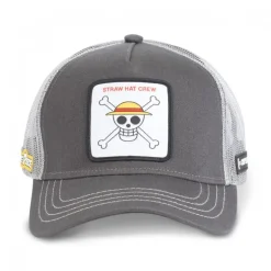 Casquette Trucker One Piece Snapback Marron Capslab