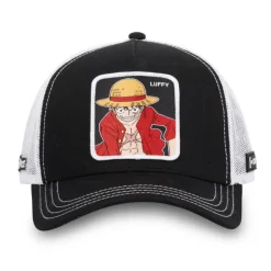 Casquette Trucker One Piece Luffy Snapback - Noire - Capslab
