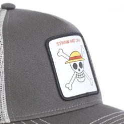 Casquette Trucker One Piece Snapback Marron Capslab