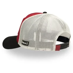 Casquette Trucker One Piece Luffy Snapback Rouge - Capslab