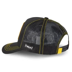 Casquette Trucker One Piece Snapback Noir Capslab