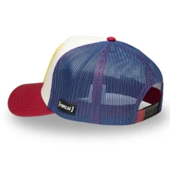Casquette Trucker One Piece Luffy Snapback Blanche - Capslab