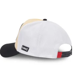 Casquette Trucker One Piece Jolly Roger Snapback - Beige - Capslab