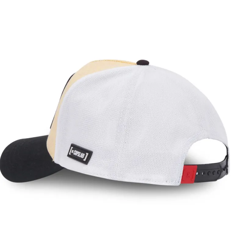 Casquette Trucker One Piece Jolly Roger Snapback - Beige - Capslab