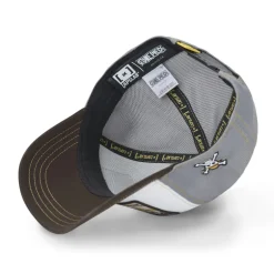 Casquette Trucker One Piece Crew Snapback - Marron - Capslab
