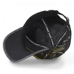 Casquette Trucker One Piece Snapback Noir Capslab