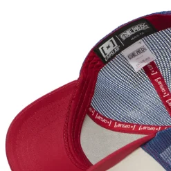 Casquette Trucker One Piece Luffy Snapback Blanche - Capslab