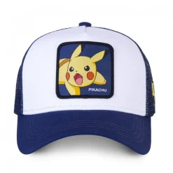 Casquette Trucker Pokemon Pikachu Snapback Bleu Capslab
