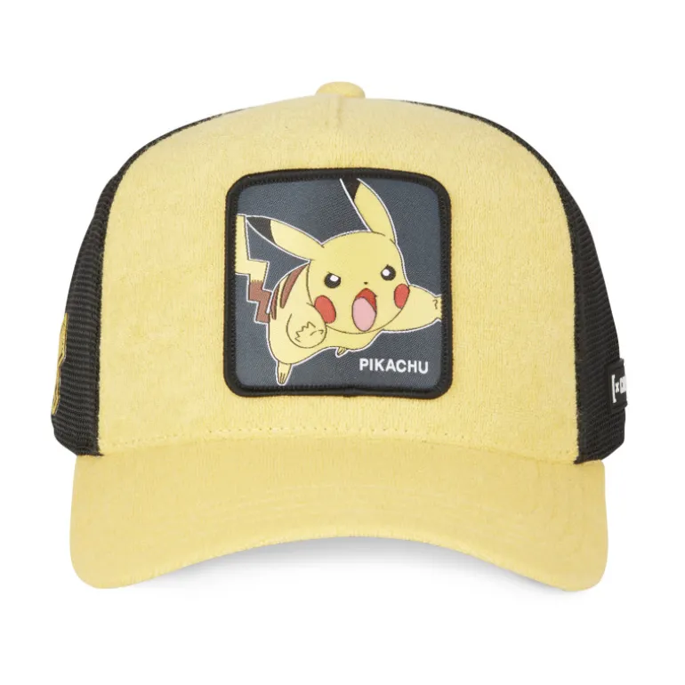 Casquette Trucker Pokemon Pikachu Snapback - Jaune - Capslab