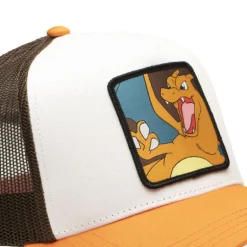 Casquette Trucker Pokemon Dracaufeu Snapback Orange - Capslab