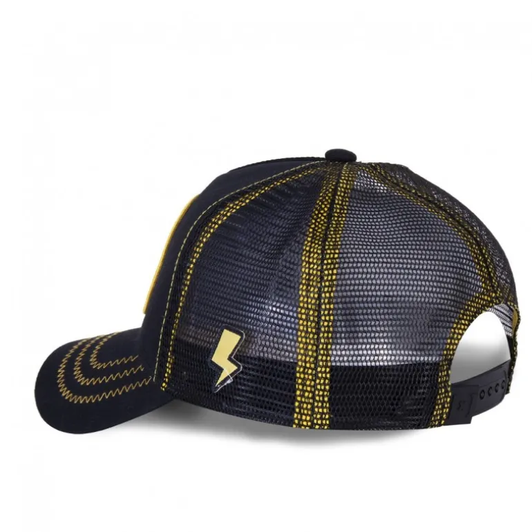 Casquette Trucker Pokemon Pikachu Snapback Noir Capslab