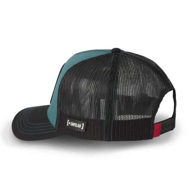 Casquette Trucker Pokemon Salameche, Carapuce, Bulbizarre Snapback Verte - Capslab