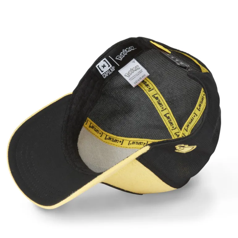 Casquette Trucker Pokemon Pikachu Snapback - Jaune - Capslab