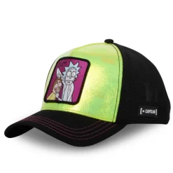 Casquette Trucker Rick And Morty Snapback - Verte - Capslab