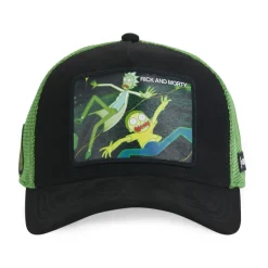 Casquette Trucker Rick And Morty Snapback - Noire - Capslab