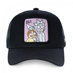 Casquette Trucker Rick And Morty Snapback Noir Capslab