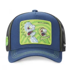 Casquette Trucker Rick And Morty Snapback Bleu Capslab
