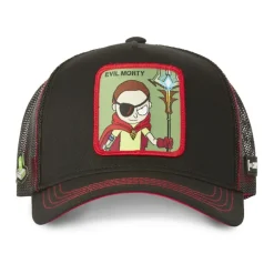 Casquette Trucker Rick And Morty Snapback Noir Capslab