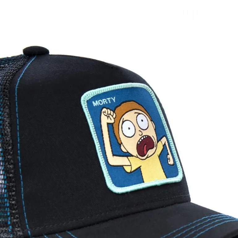 Casquette Trucker Rick And Morty Snapback Noir Capslab
