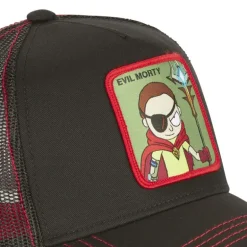 Casquette Trucker Rick And Morty Snapback Noir Capslab