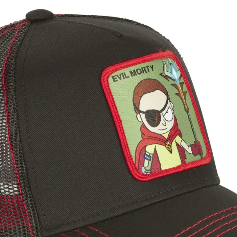 Casquette Trucker Rick And Morty Snapback Noir Capslab