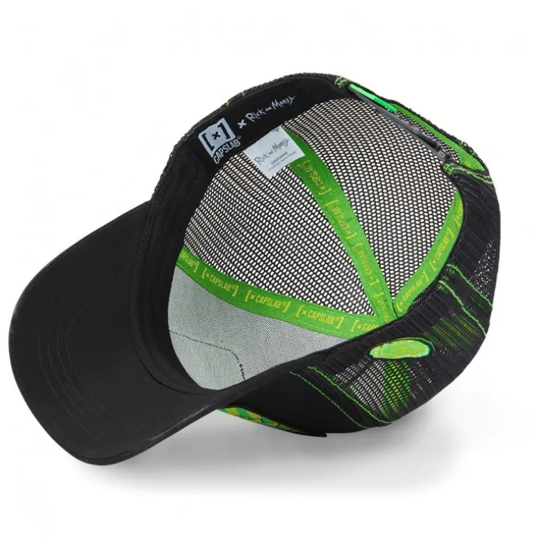 Casquette Trucker Rick And Morty Snapback Noir Capslab
