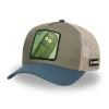 Casquette Trucker Rick Et Morty Pickle Snapback Kaki - Capslab
