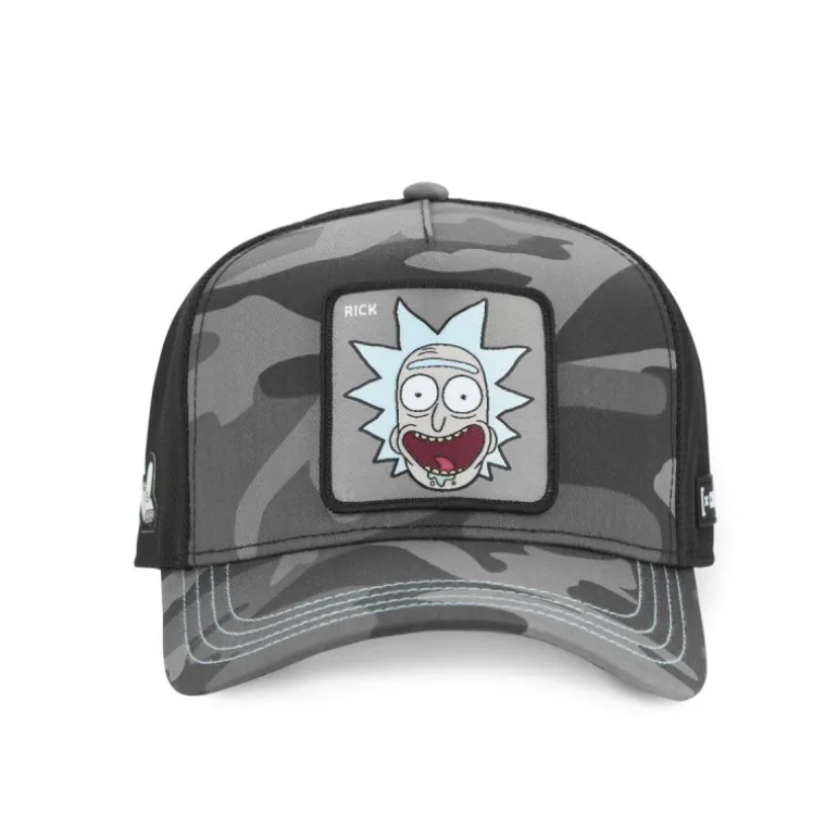 Casquette Trucker Rick Et Morty Snapback Noire - Capslab