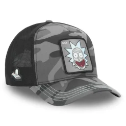 Casquette Trucker Rick Et Morty Snapback Noire - Capslab