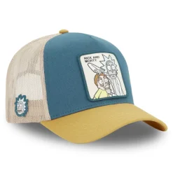 Casquette Trucker Rick Et Morty Snapback Bleue - Capslab