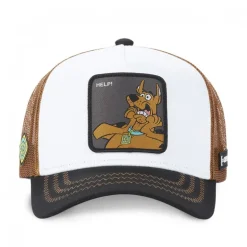 Casquette Trucker Scooby-Doo Snapback Blanc Capslab